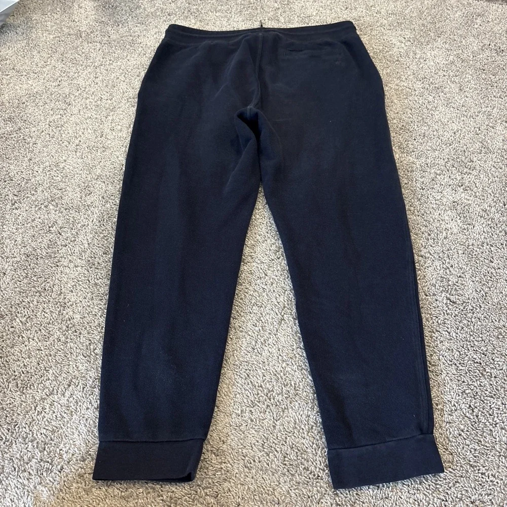 Brooks Brothers Jogger Drawstring Tapered Sweatpants Men's Sz L Blue Mesh Thick